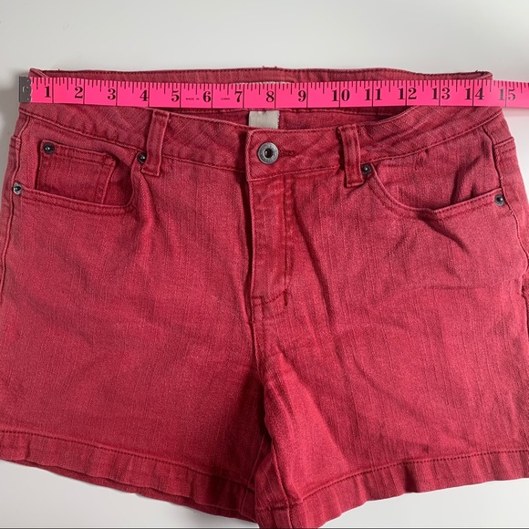 Urban Life classic red jean shorts - Picture 10 of 13